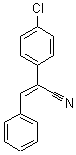 (E)-alpha-(4-氯苯基)肉桂腈結(jié)構(gòu)式_3695-93-0結(jié)構(gòu)式