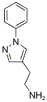 2-(1-Phenyl-1h-pyrazol-4-yl)-ethylamine Structure,369652-04-0Structure