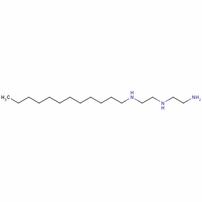 1,2-Ethanediamine, n-(2-aminoethyl)-n-dodecyl- Structure,3700-59-2Structure