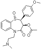 Diltiazem sulphoxide Structure,370094-12-5Structure