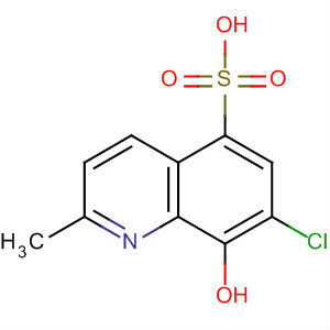 7-Chloro-8-hydroxy-2-methyl-quinoline-5-sulfonic acid Structure,37026-30-5Structure