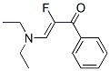 2-Propen-1-one, 3-(diethylamino)-2-fluoro-1-phenyl-(9ci) Structure,37032-48-7Structure