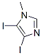 4,5-Diiodo-1-methyl-1H-imidazole Structure,37067-96-2Structure