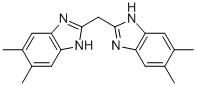 2,2-Methylenebis(5,6-dimethylbenzimidazole) Structure,3708-68-7Structure