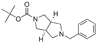 Pyrrolo[3,4-c]pyrrole-2(1H)-carboxylic acid, hexahydro-5-(phenylmethyl)-, 1,1-dimethylethyl ester, (3aR,6aS)-rel- Structure,370879-56-4Structure