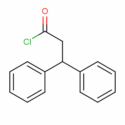 3,3-Diphenylpropionyl chloride Structure,37089-77-3Structure