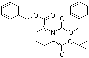 1,2-Bis(benzyloxycarbonyl)piperazine-3-carboxylic acid Structure,370891-25-1Structure