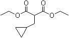 Diethyl 2-(cyclopropylmethyl)malonate Structure,37092-86-7Structure