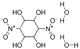 2,3,5,6-Tetrahydroxy-1,4-dinitrocyclohexane dihydrate Structure,37098-43-4Structure