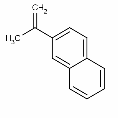 2-異丙烯基萘結(jié)構(gòu)式_3710-23-4結(jié)構(gòu)式