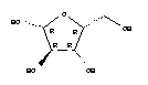 Beta-d-xylofuranose Structure,37110-85-3Structure