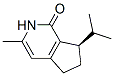 (7r)-(9ci)-2,5,6,7-四氫-3-甲基-7-(1-甲基乙基)-1H-環(huán)戊并[c]吡啶-1-酮結(jié)構式_371151-21-2結(jié)構式