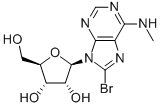 8-Bromo-n-methyl-adenosine Structure,37116-71-5Structure