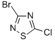 3-Bromo-5-chloro-1,2,4-thiadiazole Structure,37159-60-7Structure