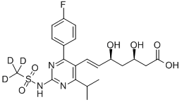 N-desmethyl rosuvastatin-d3 Structure,371775-74-5Structure