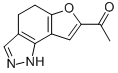 1-(4,5-Dihydro-1h-furo[2,3-g]indazol-7-yl)ethanone Structure,372163-81-0Structure