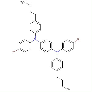 N1,n4-bis(4-bromophenyl)-n1,n4-bis(4-butylphenyl)benzene-1,4-diamine Structure,372200-89-0Structure