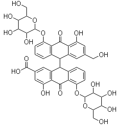 番瀉苷C結(jié)構(gòu)式_37271-16-2結(jié)構(gòu)式