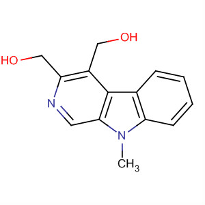 9-Methyl-9h-pyrido[3,4-b]indole-3,4-dimethanol Structure,372954-71-7Structure