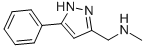 Methyl-(5-phenyl-1h-pyrazol-3-ylmethyl)amine Structure,373356-52-6Structure