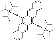 6,13-Bis[2-[tris(1-methylethyl)silyl]ethynyl]pentacene Structure,373596-08-8Structure