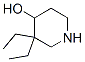 4-Piperidinol ,3,3-diethyl-(9ci) Structure,373603-91-9Structure