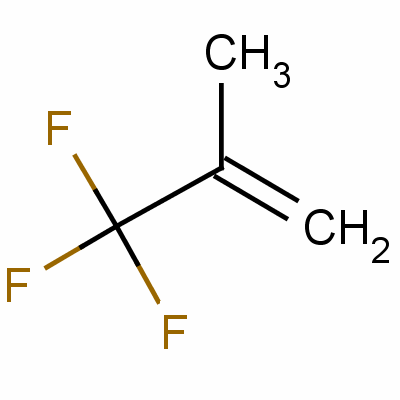 2-(Trifluoromethyl)propene Structure,374-00-5Structure