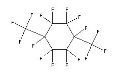 Perfluoro(1,4-dimethylcyclohexane) Structure,374-77-6Structure