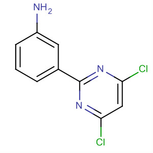 2-(3-Aminophenyl)-4,6-dichloropyrimidine Structure,3740-90-7Structure