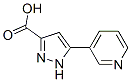 5-Pyridin-3-yl-1H-pyrazole-3-carboxylic acid Structure,374064-01-4Structure