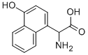 Amino-(4-hydroxy-naphthalen-1-yl)-aceticacid Structure,37409-34-0Structure