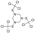 Hexahydro-1,3,5-tris[(trichloromethyl)thio]-1,3,5-triazine Structure,37424-91-2Structure