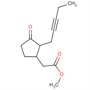 3-氧代-2-(2-戊炔)環(huán)戊基乙酸甲酯結(jié)構(gòu)式_37435-88-4結(jié)構(gòu)式