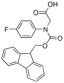 Fmoc-4-fluoro-d-phenylglycine Structure,374791-03-4Structure