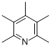 2,3,4,5,6-Pentamethylpyridine Structure,3748-83-2Structure