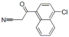 3-(4-Chloro-1-naphthyl)-3-oxopropanenitrile Structure,374926-12-2Structure