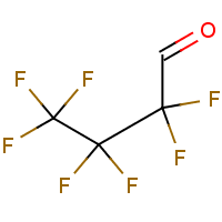 Heptafluorobutyraldehyde Structure,375-02-0Structure