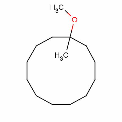 1-Methylcyclododecyl methyl ether Structure,37514-30-0Structure