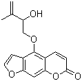 4-[(2-羥基-3-甲基-3-丁烯)氧基]-7h-呋喃并[3,2-g][1]苯并吡喃-7-酮結(jié)構(gòu)式_37551-62-5結(jié)構(gòu)式