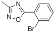 5-(2-Bromophenyl)-3-methyl-1,2,4-oxadiazole Structure,375857-64-0Structure