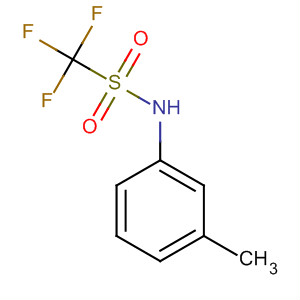 Methanesulfonamide, 1,1,1-trifluoro-n-(3-methylphenyl)- Structure,37595-72-5Structure