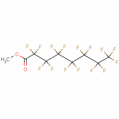 全氟辛酸甲酯結(jié)構(gòu)式_376-27-2結(jié)構(gòu)式