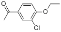 1-(3-Chloro-4-ethoxyphenyl)ethanone Structure,37612-59-2Structure