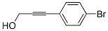 3-(4-Bromo-phenyl)-prop-2-yn-1-ol Structure,37614-58-7Structure