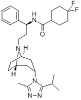 Maraviroc結(jié)構(gòu)式_376348-65-1結(jié)構(gòu)式