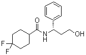 Cyclohexanecarboxamide, 4,4-difluoro-n-[(1s)-3-hydroxy-1-phenylpropyl]- Structure,376348-77-5Structure