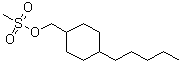 4-Pentylcyclohexanemethanolmethanesulfonate Structure,376642-58-9Structure