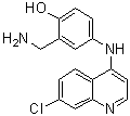 N-desethyl amodiaquine Structure,37672-04-1Structure