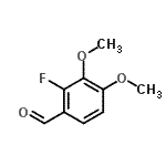 2-Fluoro-3,4-dimethoxy-benzaldehyde Structure,37686-68-3Structure