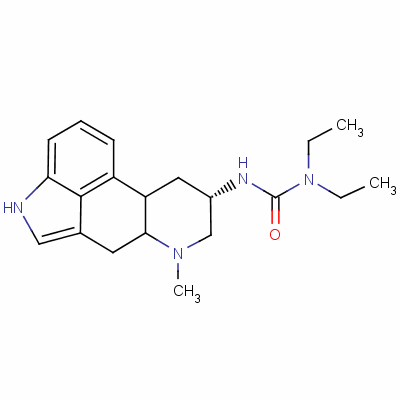 R-(+)-特麥角脲結(jié)構(gòu)式_37686-84-3結(jié)構(gòu)式